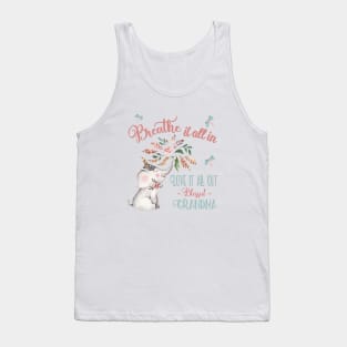 Blessed Grandma T-shirts - Whimsical Elephant Gifts For Her Tank Top